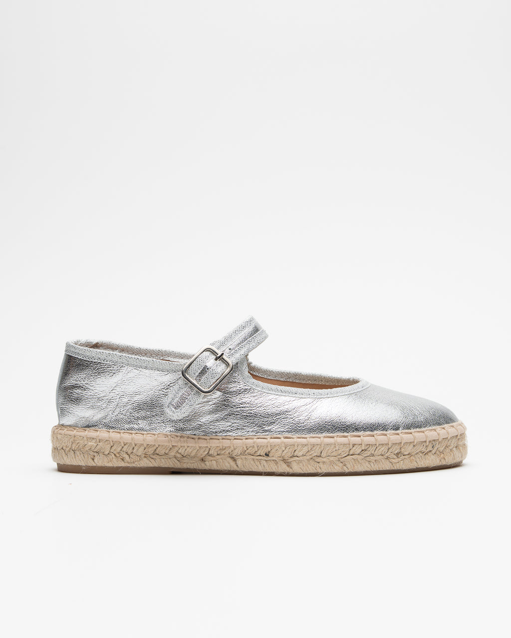 Marcela Silver Espadrilles
