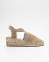 Beige Espartina Low Wedge Espadrilles