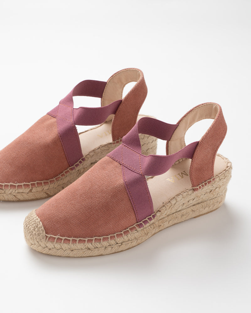 Briqué Espartina Low Wedge Espadrilles