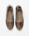 Basic Bronze Leather Espadrille